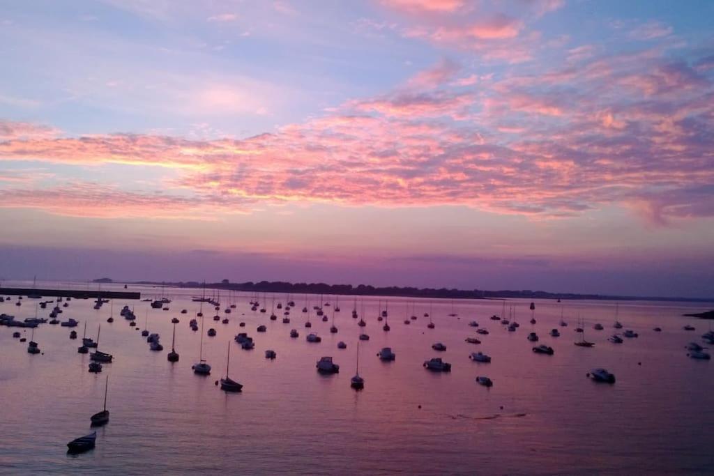 Logement Avec Jardin De Bord Mer Port Navalo Arzon Buitenkant foto