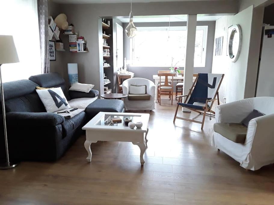 Logement Avec Jardin De Bord Mer Port Navalo Arzon Buitenkant foto
